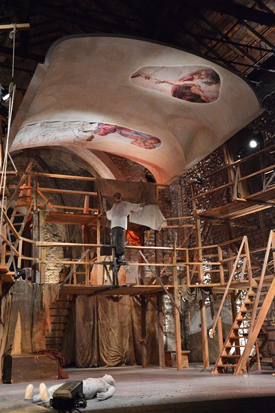 Kazališno ljeto 2014. – Michelangelo Buonarroti, foto: Iva Perinčić Kazališno ljeto 2014. – Michelangelo Buonarroti, foto: Iva Perinčić
