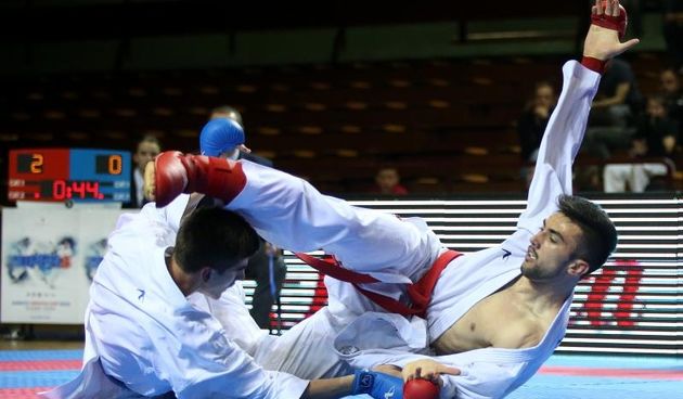 Karate: Anđelko Kvesić, Enes Garibović