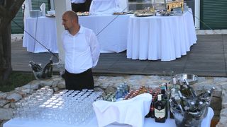 Delegacija Južnomoravske regije u posjeti otoku Viru Delegacija Južnomoravske regije u posjeti otoku Viru