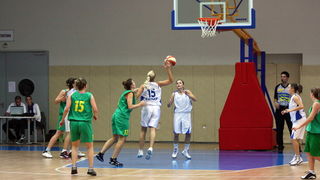 a-1 liga zene: ZKK Zadar – ZKK Tresnjevka 83-46, Foto: Mladen Malik