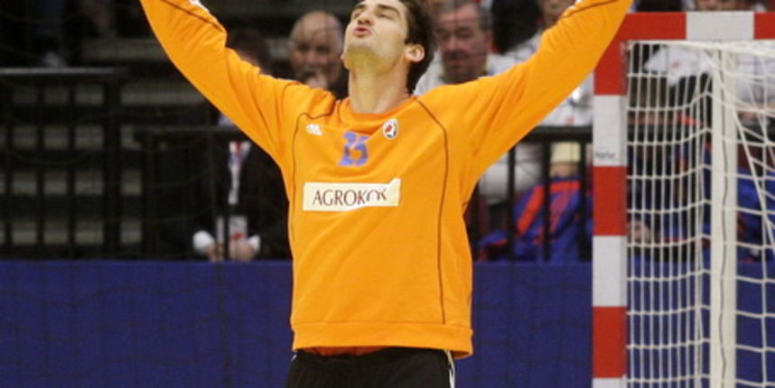 Bec, 260110.  EURO 2010 u rukometu.  Utakmica 2. kola polufinalne grupe 1: Hrvatska – Austrija. Na slici: Mirko Alilovic. Foto: Nenad Dugi / CROPIX