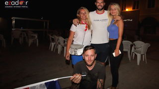 Bibinje: Navijanje za Vatrene i fešta nakon pobjede nad Engleskom