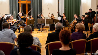 Zagrebački solisti u svečanoj dvorani Sveučilišta u Zadru, foto: Ž. Karavida Zagrebački solisti u svečanoj dvorani Sveučilišta u Zadru, foto: Ž. Karavida