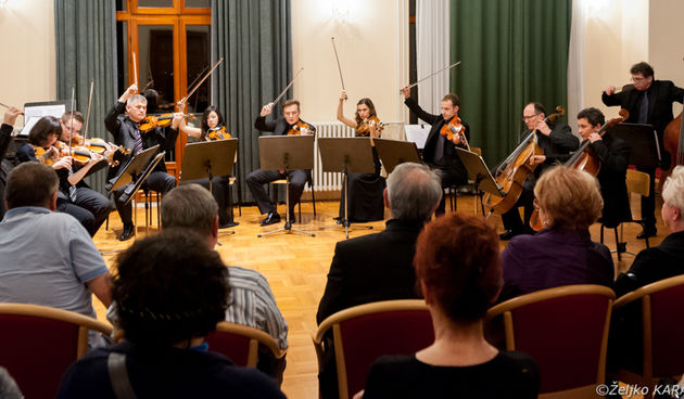 Zagrebački solisti u svečanoj dvorani Sveučilišta u Zadru, foto: Ž. Karavida