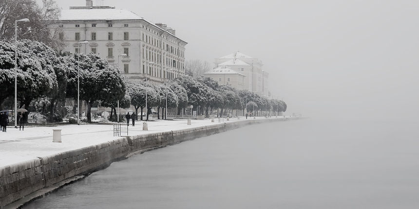 Snijeg u Zadru Snijeg u Zadru