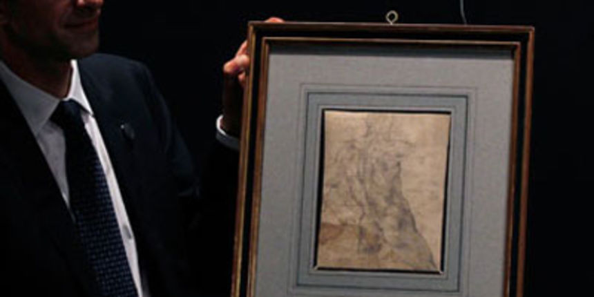 Michelangelov crtež na aukciji