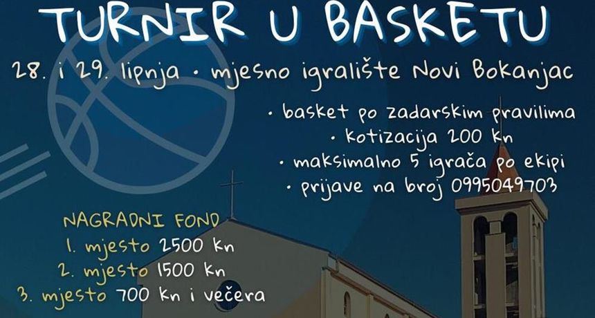 Novi Bokanjac, turnir u basketu Novi Bokanjac, turnir u basketu