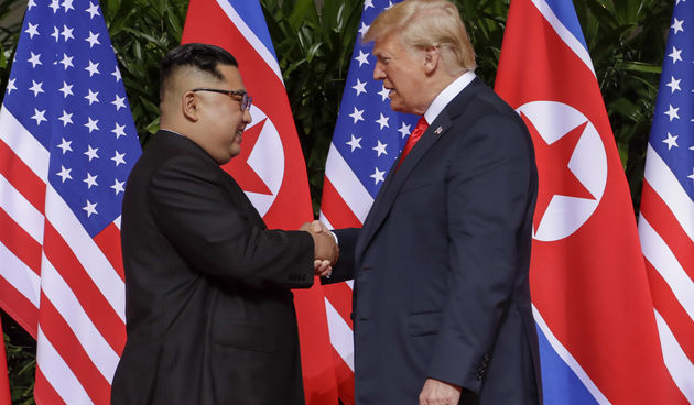 Donald Trump i Kim Jong un