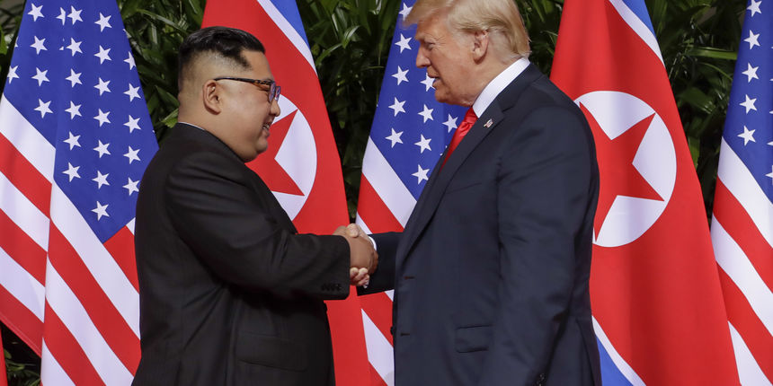 Donald Trump i Kim Jong un