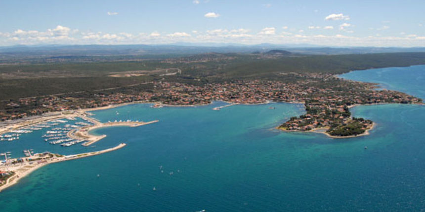 Sukošan iz zraka Sukošan iz zraka