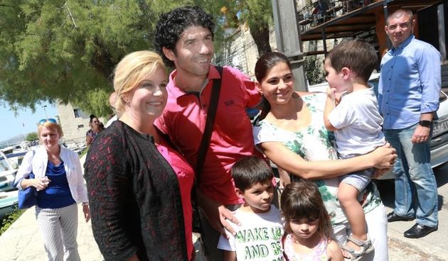 Kaštel Lukšić: Kolinda Grabar-Kitarović obišla Muzej grada Kaštela u dvorcu Vitturi