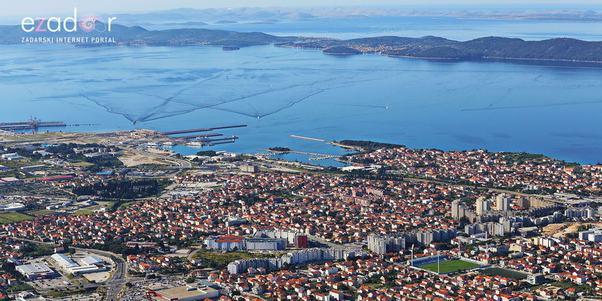 Zadar iz zraka Zadar iz zraka