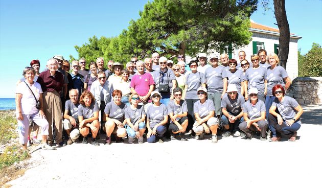 Geodeti iz Ljubljanskog geodetskog društva na Viru