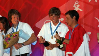 Svjetski prvaci Sime Fantela i Igor Marenic, Foto: worlds470.kdy.dk