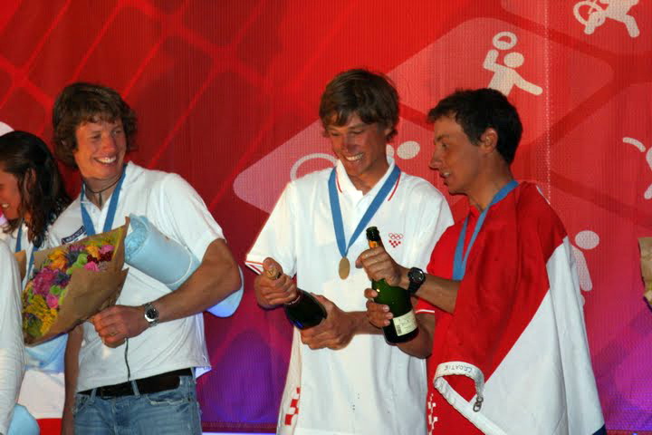 Svjetski prvaci Sime Fantela i Igor Marenic, Foto: worlds470.kdy.dk