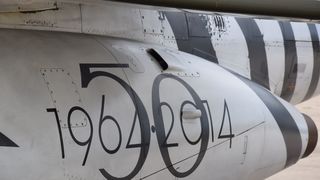 Tri francuska vojna aviona Dassault Alphajet u posjeti bazi Zemunik