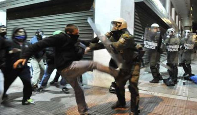 Grčka neredi (Foto: AP)