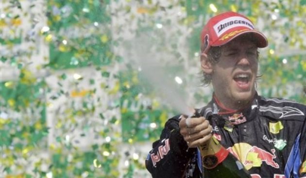 Sebastian Vettel, Foto. AP Photo