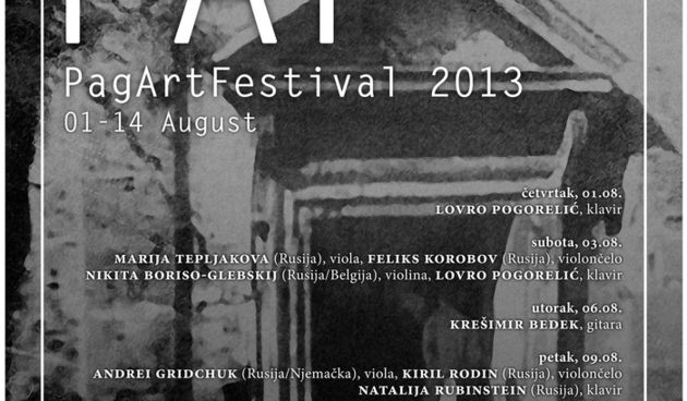 Najavljujemo 15. PagArtFestival