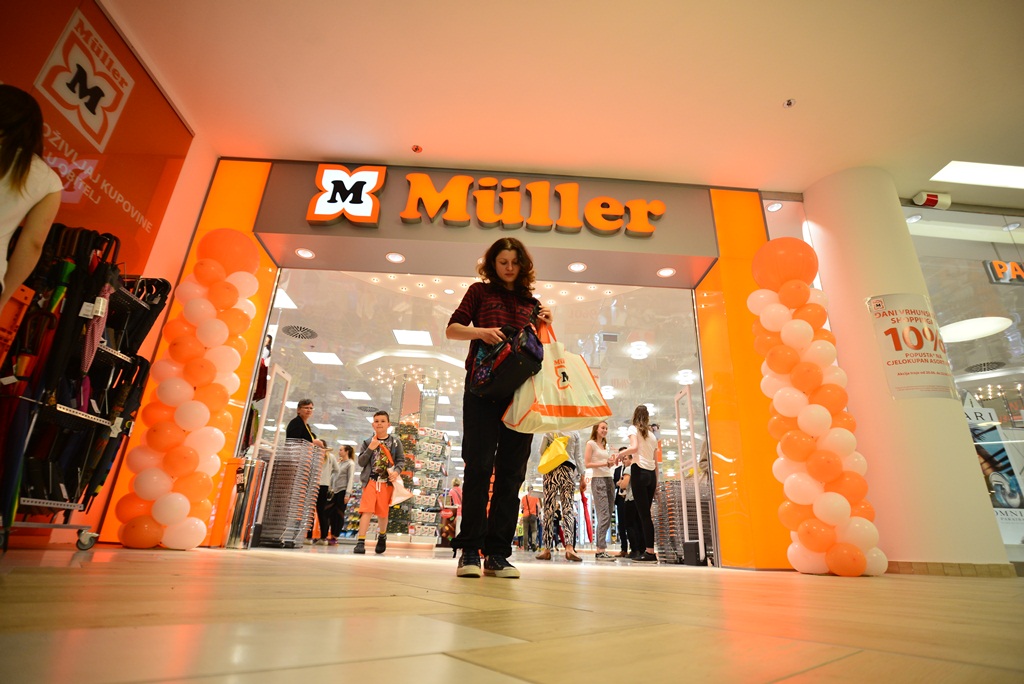 Muller otvorenje trgovine u city galleriji