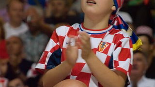 Zadar: Hrvatska-Slovacka 34-21, Foto: Sasa Cuka