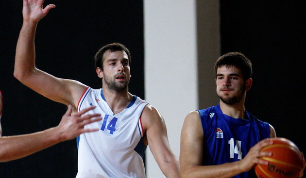 Zagreb, 070910. Mala dvorana Arene. Prijateljska utakmica uoci nove sezone, Cibona – Buducnost. Na fotografiji: Jure Lalic. Foto: Ronald Gorsic / CROPIX