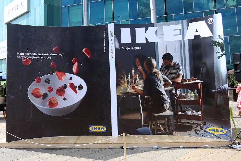 Zagreb: Robna kuća Ikea ispred Avenue Malla predstavila novi katalog