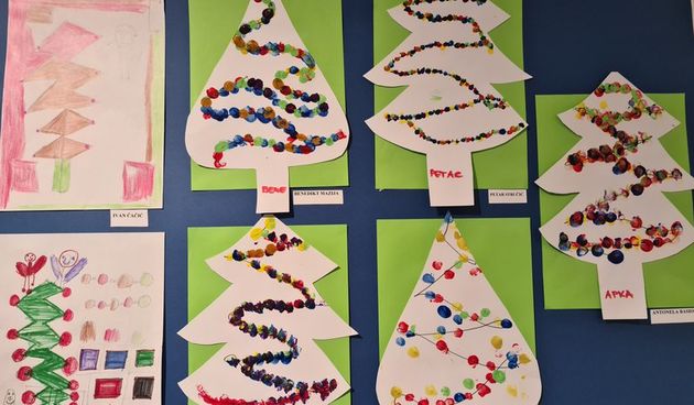 Izložba radova učenika i djece s teškoćama u razvoju na temu Božića