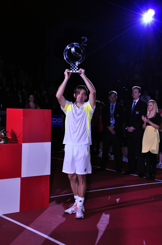 Finale ATP Zagreb: Dodig – Berrer, Foto: Andro Marcev Finale ATP Zagreb: Dodig – Berrer, Foto: Andro Marcev