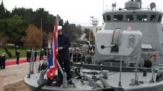 Svečanost imenovanja raketnih topovnjača Vukovar i Dubrovnik