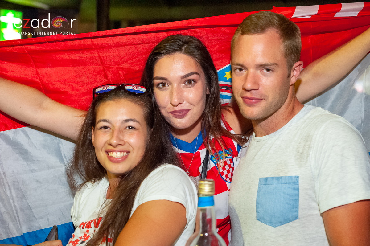 Zadar je gorio: Velika fešta nakon plasmana Vatrenih u finale Svjetskog prvenstva