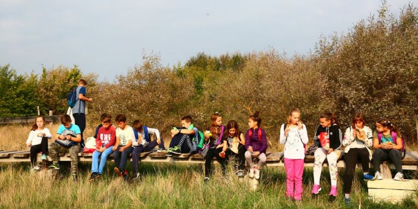 Mališani učili kako se prstenuju ptice