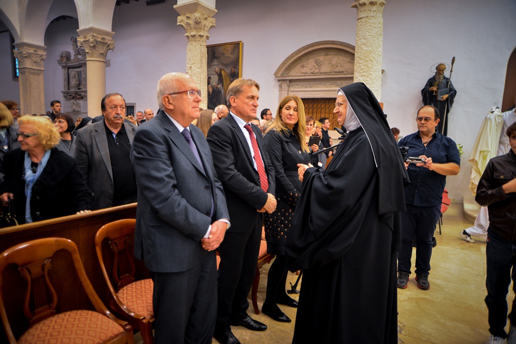 Nadbiskup Puljić predvodio svečano misno slavlje u crkvi. sv. Marije u sklopu obilježavanja 950. obljetnice spomena samostana. Foto: Iva Perinčić