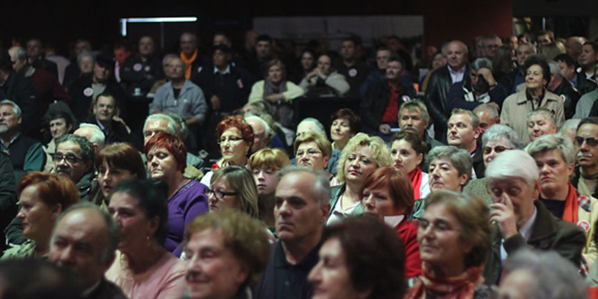 Kukuriku koalicija u Arsenalu (foto:Saša Čuka) Kukuriku koalicija u Arsenalu (foto:Saša Čuka)