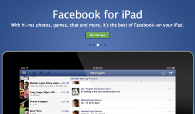 Facebook za iPad