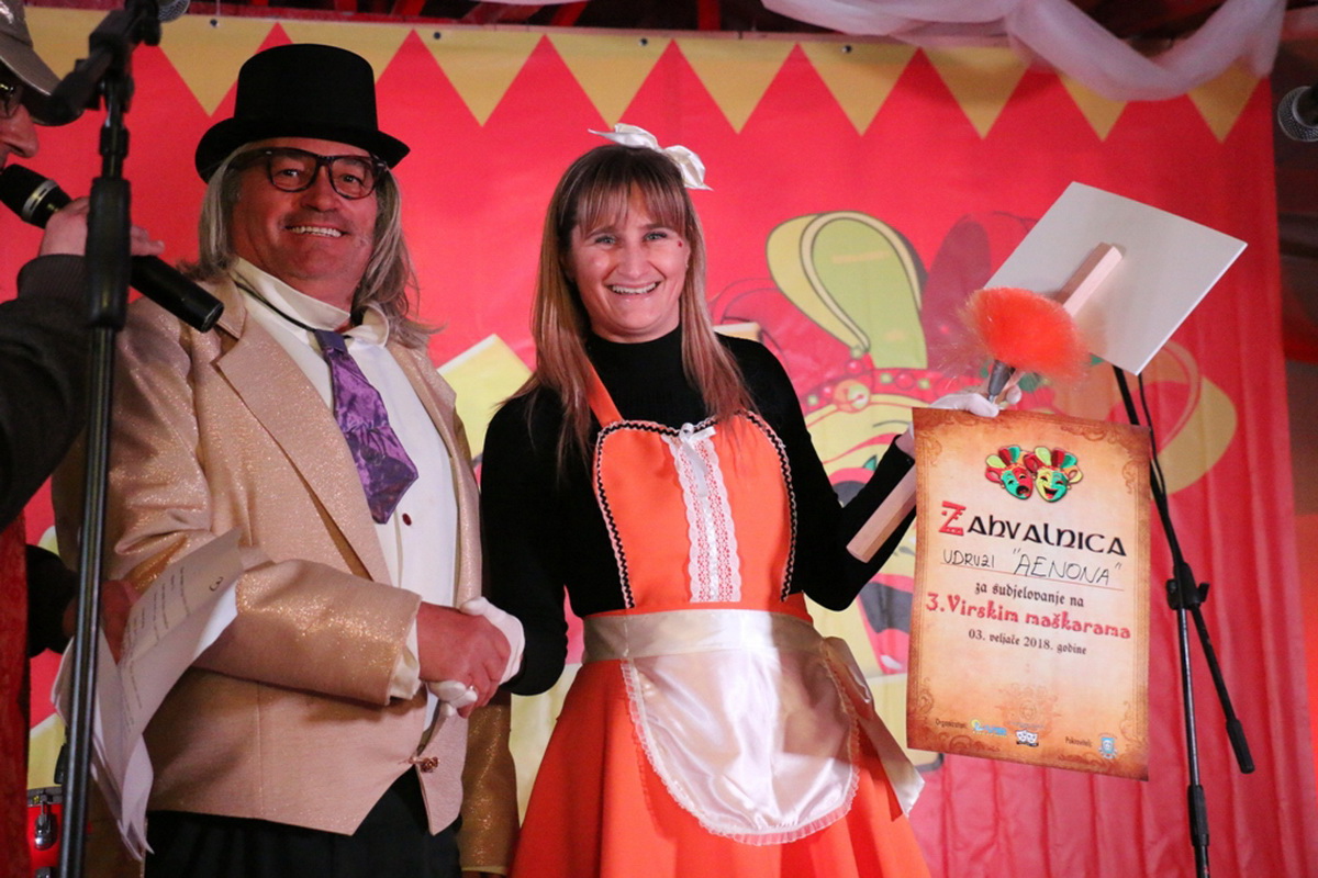 Virske maškare 2018: Defile maškaranih skupina i fešta uz “Koktelse”