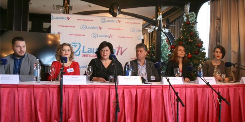 Predstavljanje Laudato TV, Foto: Hina