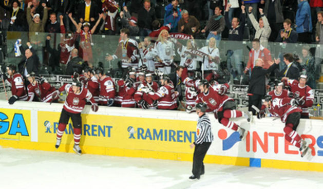 Latvija, hokej (Foto: iihf.com)