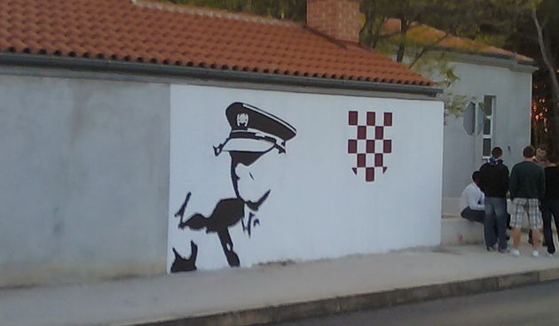 Započet grafit u znak podrške Anti Gotovini