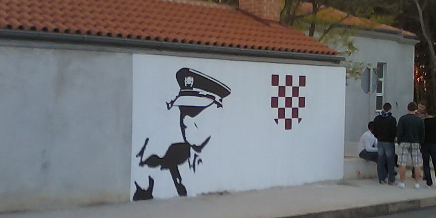 Započet grafit u znak podrške Anti Gotovini