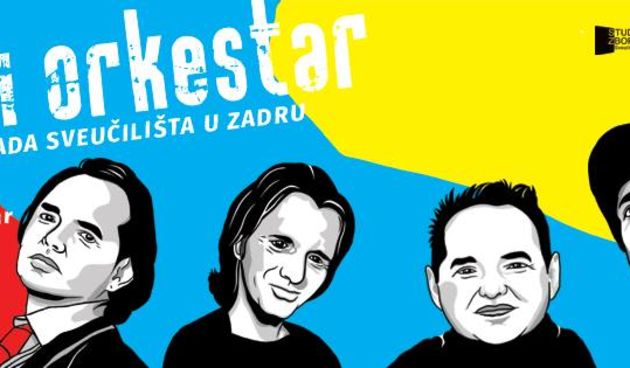 Plavi Orkestar na Brucošijadi Sveučilišta u Zadru