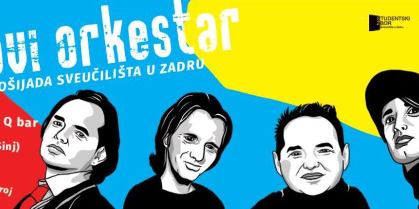 Plavi Orkestar na Brucošijadi Sveučilišta u Zadru