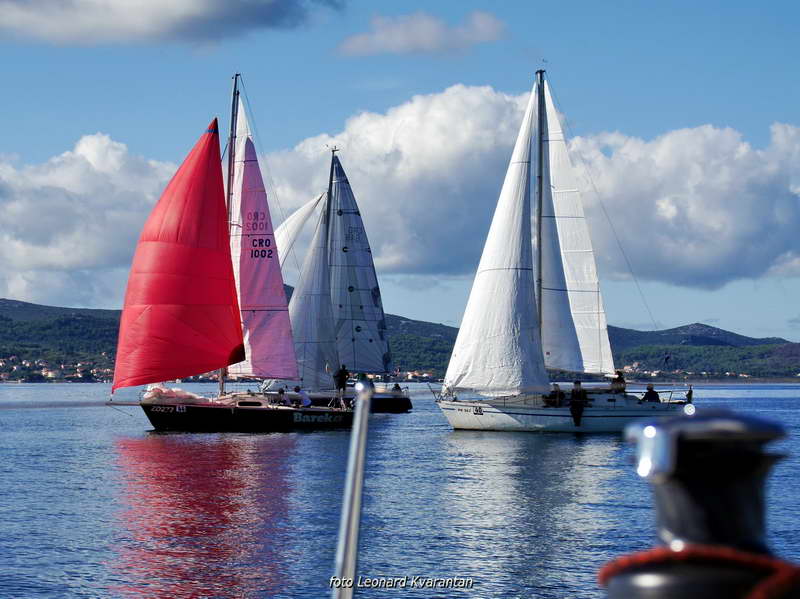 Zadarska Koka 2016. gledana s mora. Foto: Leonard Kvarantan Zadarska Koka 2016. gledana s mora. Foto: Leonard Kvarantan
