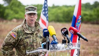 Prezentacija američkog sustava protuzračne obrane Patriot u Zemuniku Prezentacija američkog sustava protuzračne obrane Patriot u Zemuniku