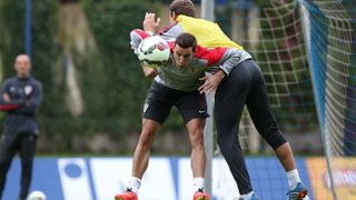 Trening hrvatske nogometne reprezentacije 2. rujna 2014. Photo: Igor Kralj/PIXSELL Trening hrvatske nogometne reprezentacije 2. rujna 2014. Photo: Igor Kralj/PIXSELL