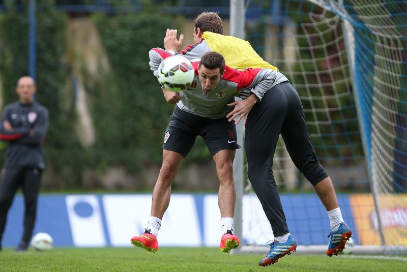 Trening hrvatske nogometne reprezentacije 2. rujna 2014. Photo: Igor Kralj/PIXSELL Trening hrvatske nogometne reprezentacije 2. rujna 2014. Photo: Igor Kralj/PIXSELL