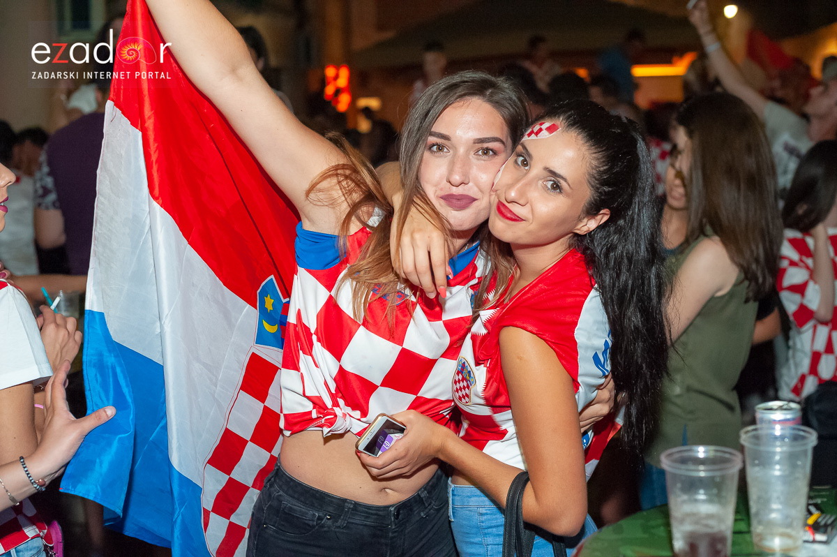 Zadar je gorio: Velika fešta nakon plasmana Vatrenih u finale Svjetskog prvenstva
