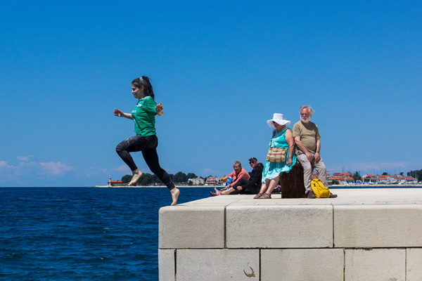 Ludijada maturanata na zadarskoj rivi 17. svibnja 2016. Foto: Bojan Bogdanić