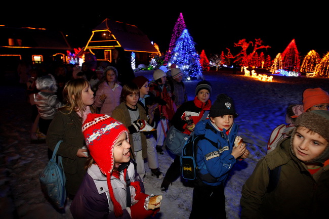 Cazma, 161209.
Grabovnica pokraj Cazme – Bozicna prica obitelji Salaj.
Zlatko Salaj ukrasio je i ove godine cijelo imanje s oko 1 milijun lampica. 
Za posjetitelje ce imanje biti otvoreno od subote 19.12. – 06. sijecnja od 17 h -21h. 
Foto: Goran Mehkek /