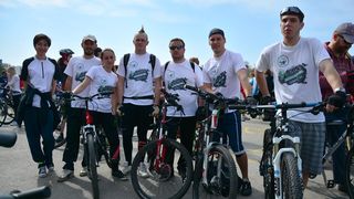 Biciklijada “Od Branimira do Branimira”, foto: Iva Perinčić. Biciklijada “Od Branimira do Branimira”, foto: Iva Perinčić.